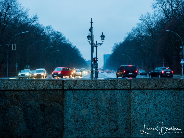 Kreisverkehr an der Siegessäule